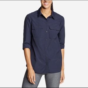 Eddie Bauer Mountain Ripstop Button Down Shirt